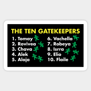 The Ten Gatekeepers (Final Fantasy X Version) Magnet